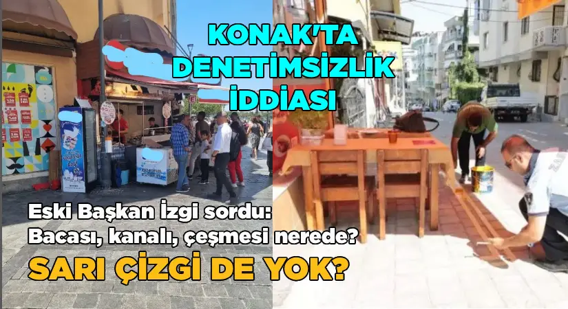 Eski Başkan İzgi sordu: Bacası, çeşmesi, kanalı nerede?  Sarı çizgi de yok!