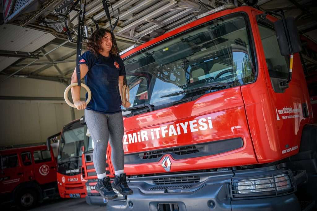 İtfaiye personeli Bahar şimdi Avrupa’da yarışacak