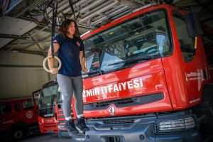 İtfaiye personeli Bahar şimdi Avrupa’da yarışacak