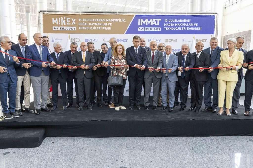MINEX Uluslararası Madencilik, Doğal Kaynaklar ve Teknolojileri Fuarı açıldı
