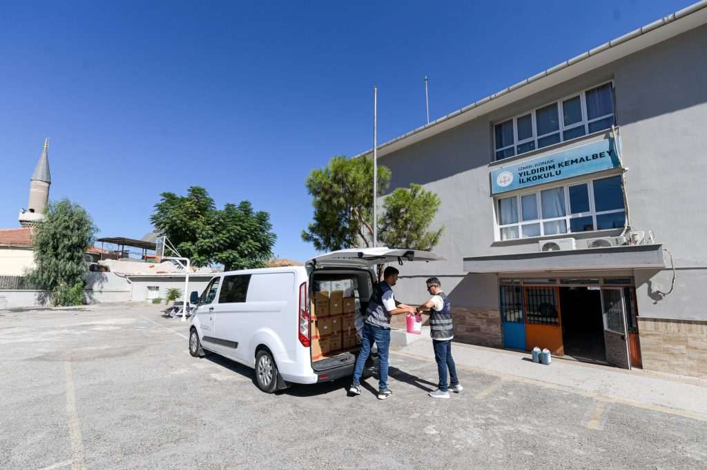 Büyükşehir’den okullara hijyen seti