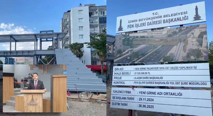 AK Partili Kocabaş’tan, Başkan Tugay’a ‘üst geçitli’ çöp salvosu!