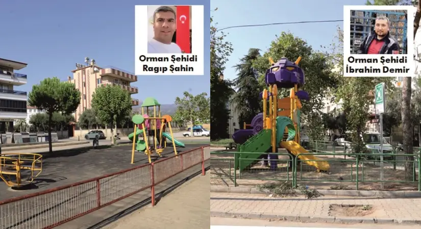 Yangın Şehitlerinin Adları Parklarda Yaşatılacak