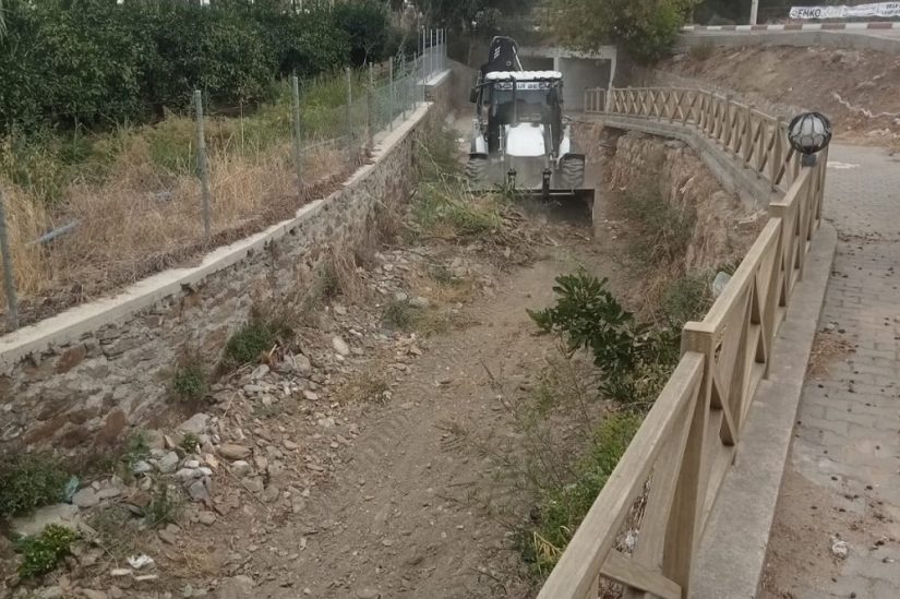 Menderes’te Su Taşkınlarına Önlem