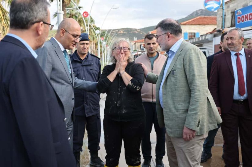 Başkan Saygılı, Foça’da vatandaşları yalnız bırakmadı!