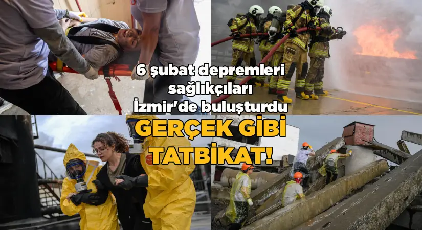 6 Şubat depremleri sağlıkçıları İzmir’de buluşturdu