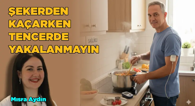 Şekerden kaçarken, tencerede yakalanmayın!