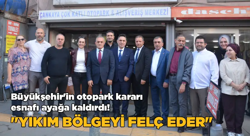 Çankaya otoparkı kararı esnafı ayağa kaldırdı!