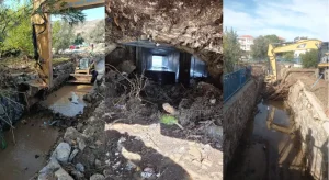 İZSU, Foça’da dere temizliğine başladı