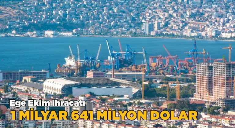 Ekim ayında EİB’den 1 milyar 641 milyon dolar ihracat