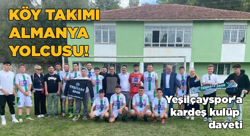 Gediz’in Küçük Köy Takımı Almanya Yolcusu! Yeşilçayspor’a Kardeş Kulüp Daveti