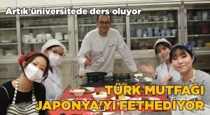 Türk Mutfağı Japonya’yı Fethediyor: Artık Üniversitede Ders Oluyor