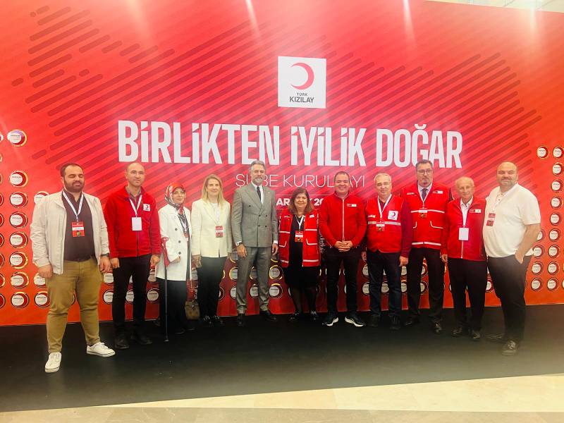 Türk Kızılay Şube Kurultayı’nda Urla’ya Gurur Veren Büyük Başarı