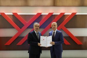 Ege Üniversitesi Rektörü Prof. Dr. Musa Alcı mazbatasını aldı