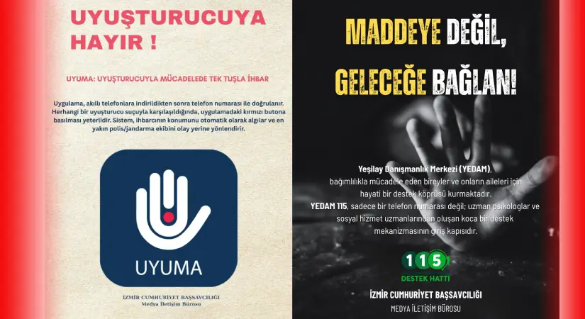 Uyuşturucuyla Mücadelede Farkındalık Çalışmaları Kamuoyuyla Paylaşıldı