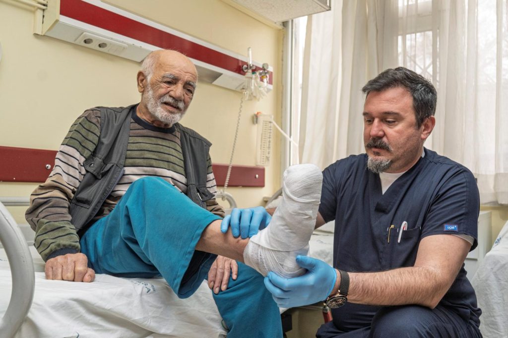 Ampütasyondan son anda kurtuldu