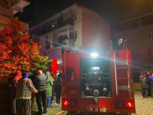 Buca’da yangın: 1 çocuk hayatını kaybetti