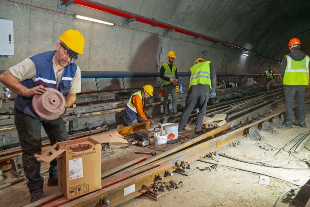 Makas Değişimi Nedeniyle Metro Seferlerine Geçici Düzenleme