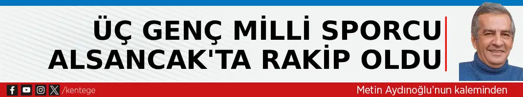 Üç genç milli sporcu Alsancak’ta rakip oldu