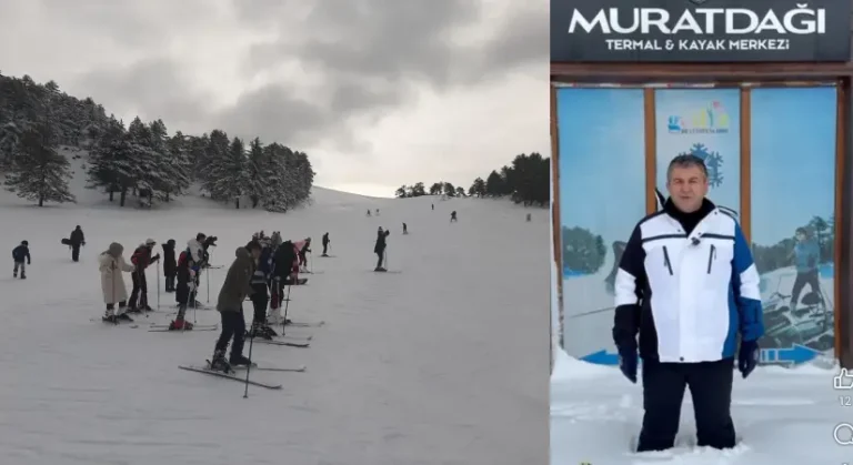 Gediz Murat Dağı’nda kızak ve kayak festivali başlıyor