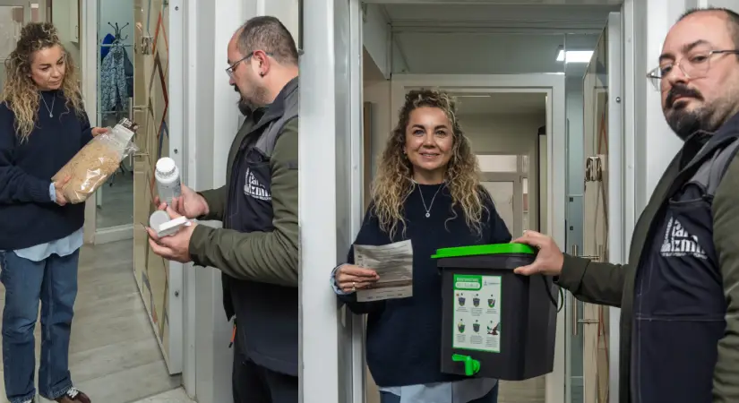 Organik atıklar evde bokaşi ile dönüşecek