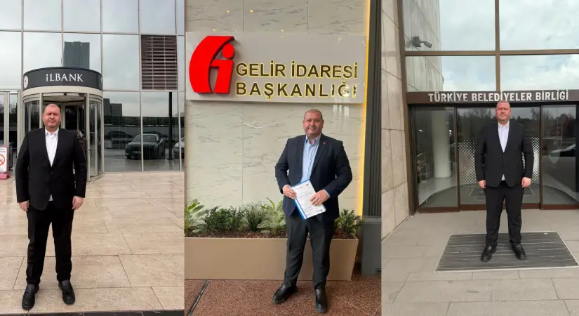 Menderes Belediye Başkanı Çiçek Ankara’da Bir Dizi Temasta Bulundu