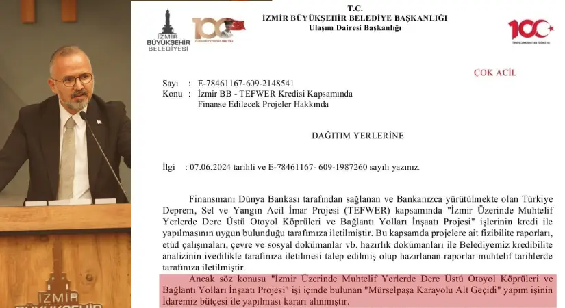 Yıldız’dan Güç’e yeni belgelerle altgeçit cevabı!