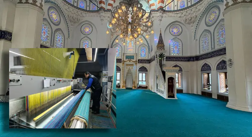 Tokyo Camii’nin Halıları Manisa Demirci’den Gitti