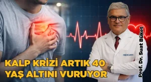 Kalp krizi artık 40 yaş altını vuruyor
