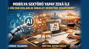 Mobilya Sektörü Yapay Zekâ ile 6 Milyar Dolarlık İhracat Hedefine Odaklandı