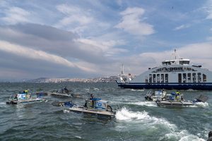 Körfez temizliğine amfibi araç takviyesi