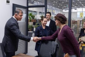 Minguzzi Ailesinden Başkan Tugay’a Teşekkür Ziyareti