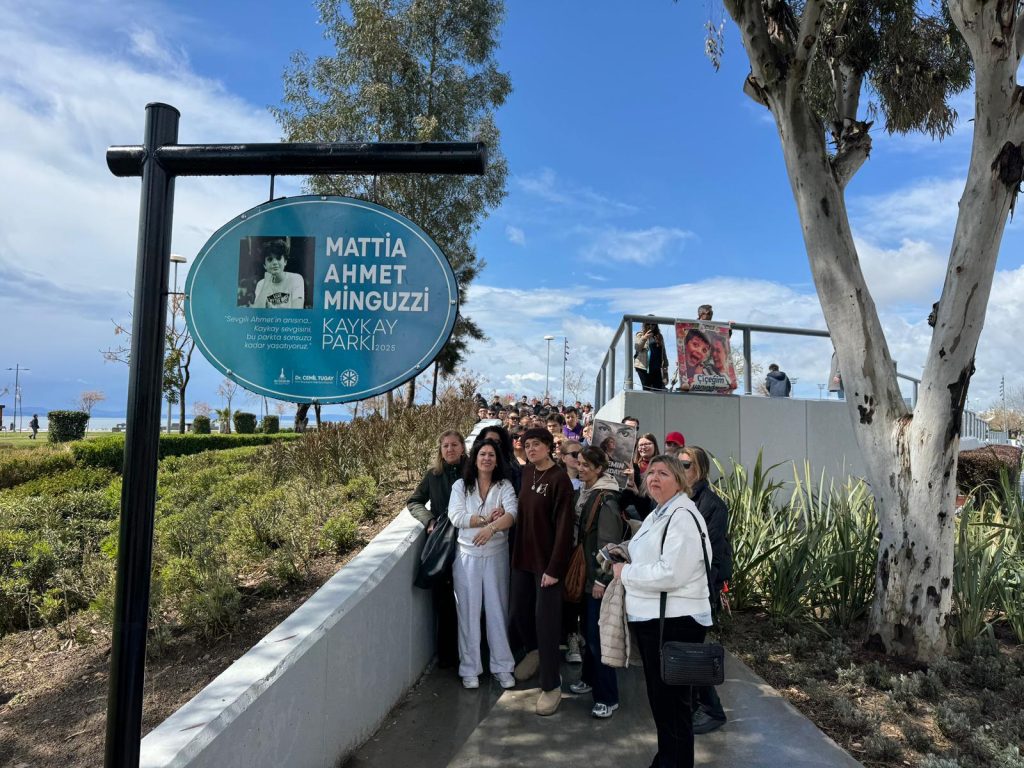 Minguzzi’nin adı Karşıyaka’da yaşatılıyor: Duygu dolu buluşma