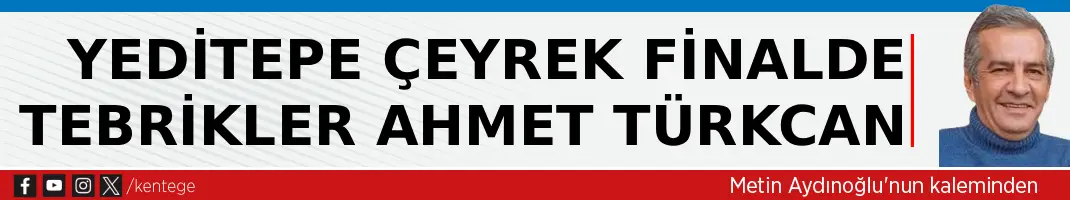 Yeditepe çeyrek finalde; Tebrikler Ahmet Türkcan