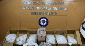 İzmir Buca’da Uyuşturucu Operasyonu: 356 Bin Sentetik Hap Ele Geçirildi