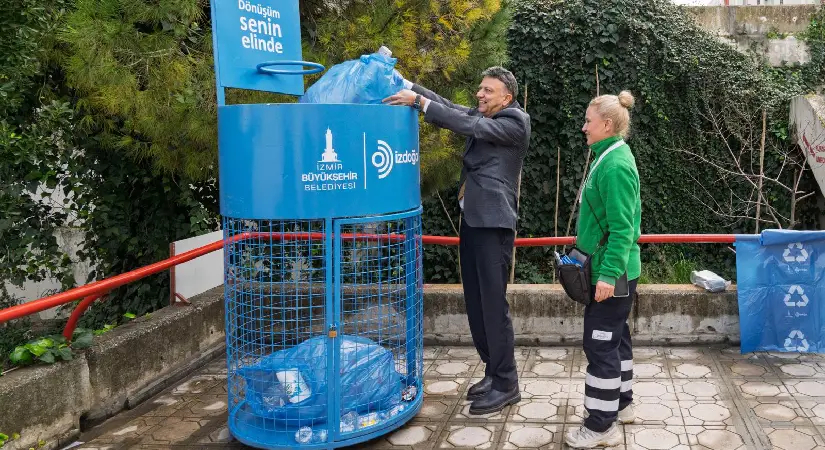 İzmir’de Atık Toplama Projesi Sanayi Sitesine Genişledi