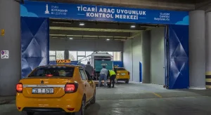 İzmir’de ticari araçlar için yeni denetim merkezi: Taksi ve minibüsler uygunluk kontrolünden geçiyor