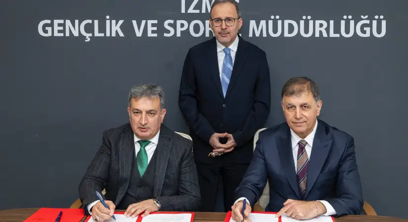 İş birliği protokolünde imzalar atıldı; Karşıyaka Stadı için tarihi adım