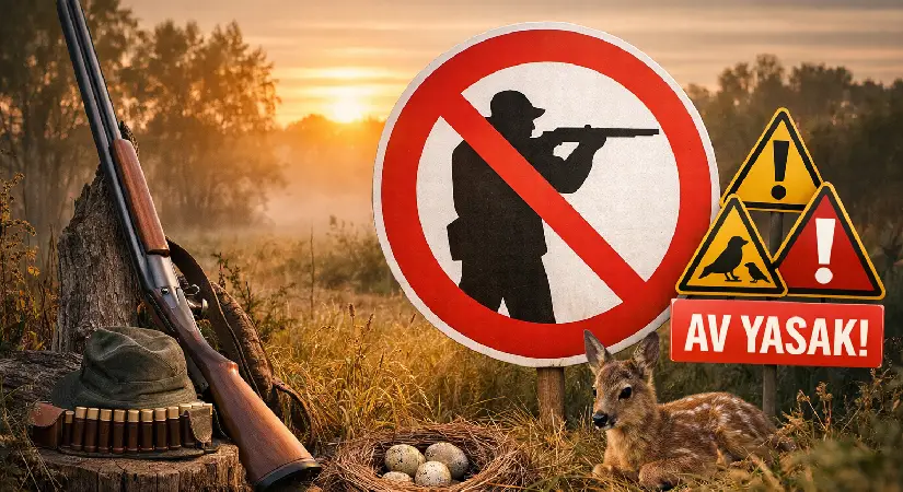 Dikkat ceza yemeyin; 2025-2026 Av Dönemi Resmî Olarak Sona Erdi