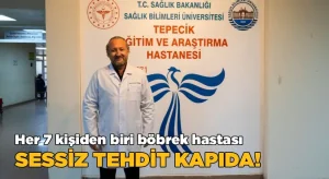 Sessiz Tehdit Kapıda: Her 7 Kişiden Biri Böbrek Hastası!