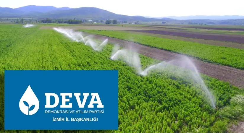 Bergama’da Tarım İçin Kritik Adım: DEVA Partisi’nden Su Yönetimi Uyarısı