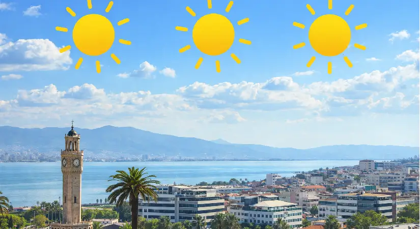 İzmir’de hafta sonu planı yapacaklar için hava nasıl olacak?