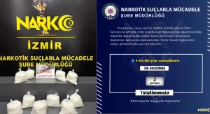 İzmir’de Kargo Gönderisinde Uyuşturucu Operasyonu: 2 Tutuklama
