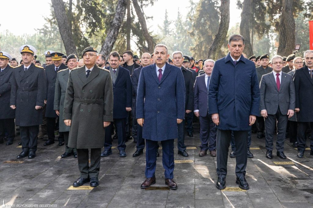 Kadifekale Şehitliği’nde anma töreni düzenlendi