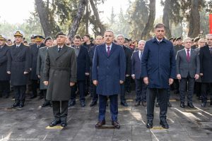 Kadifekale Şehitliği’nde anma töreni düzenlendi