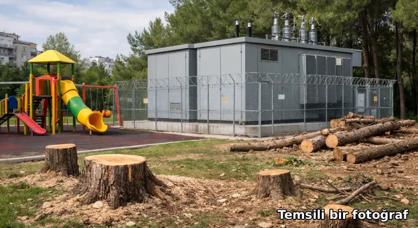 Buca’da yeşil alanlara ‘trafo’ kuşatması