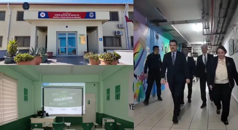 İzmir Çocuk ve Gençlik Cezaevinde “Yeşilay Kulüp Odası” Hizmete Açıldı