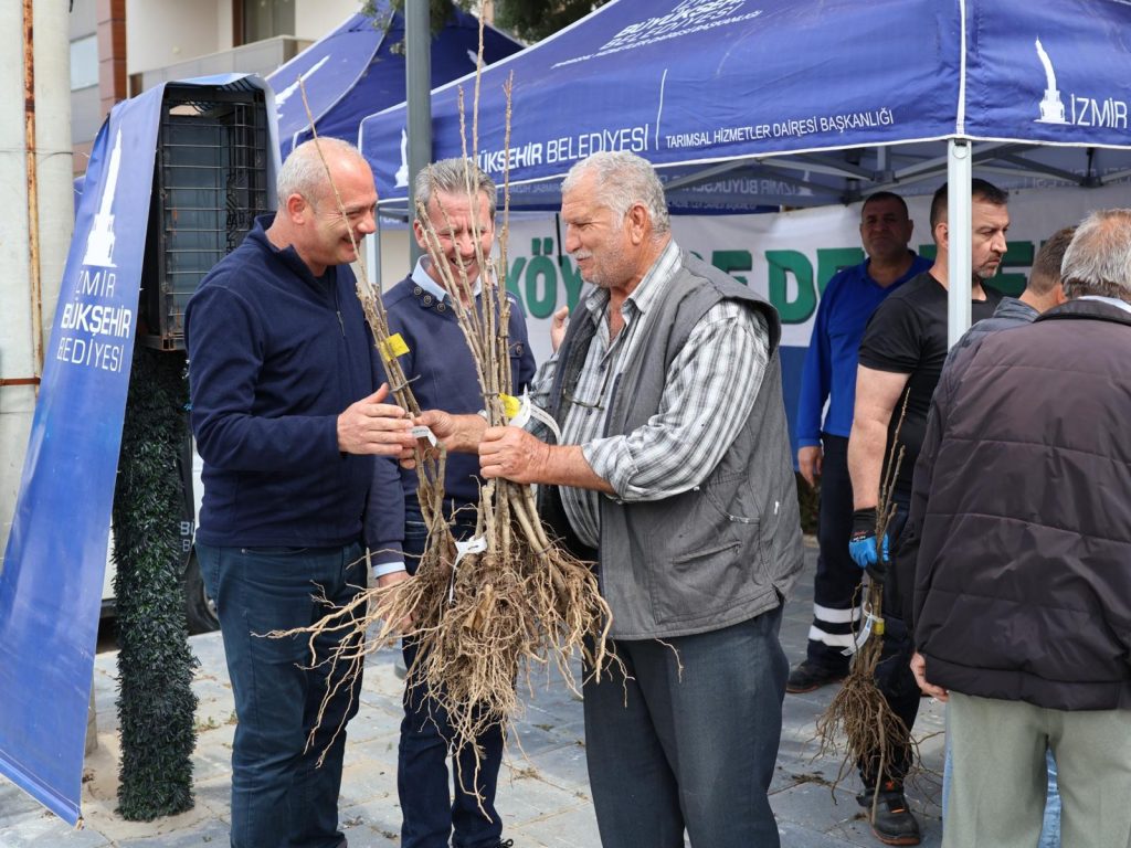 Beydağlı üreticiye çifte destek 