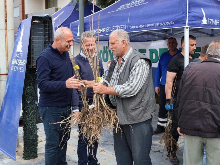Beydağlı üreticiye çifte destek 