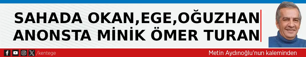 Sahada Okan, Ege, Oğuzhan, Anonsta minik Ömer Turan